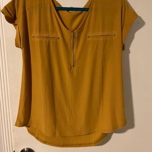Mustard Blouse